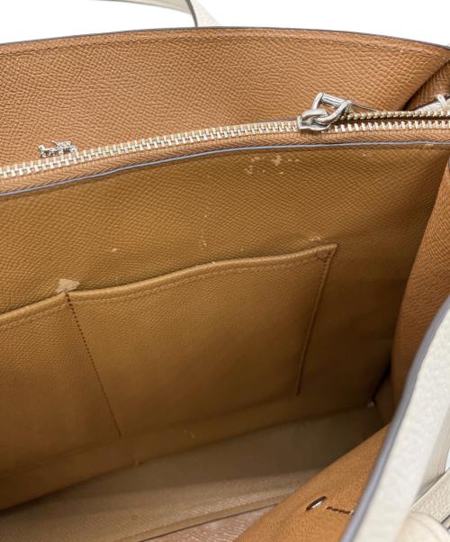 COACH（コーチ）COACH (コーチ) ハンドバッグ アイボリーの古着・服飾アイテム