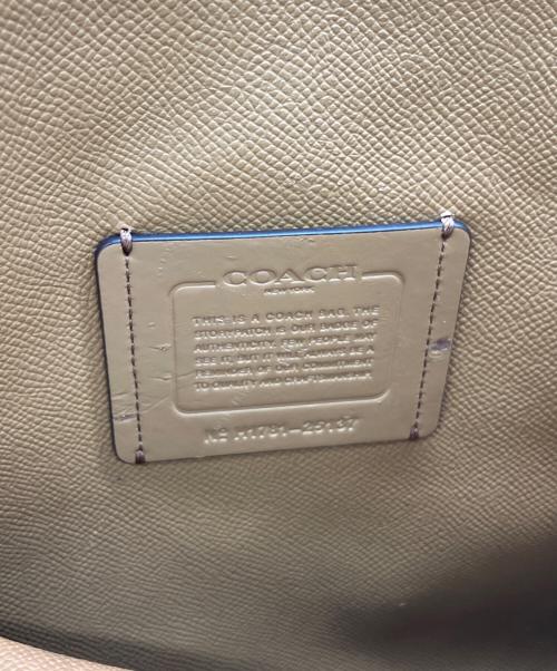 COACH（コーチ）COACH (コーチ) ハンドバッグ アイボリーの古着・服飾アイテム