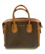 MICHAEL KORSマイケル・コース）の古着「マーサー ベルティッド スモール サッチェル」｜ブラウン