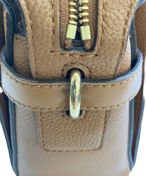 MICHAEL KORS（マイケル・コース）MICHAEL KORS (マイケル・コース) マーサー ベルティッド スモール サッチェル ブラウンの古着・服飾アイテム