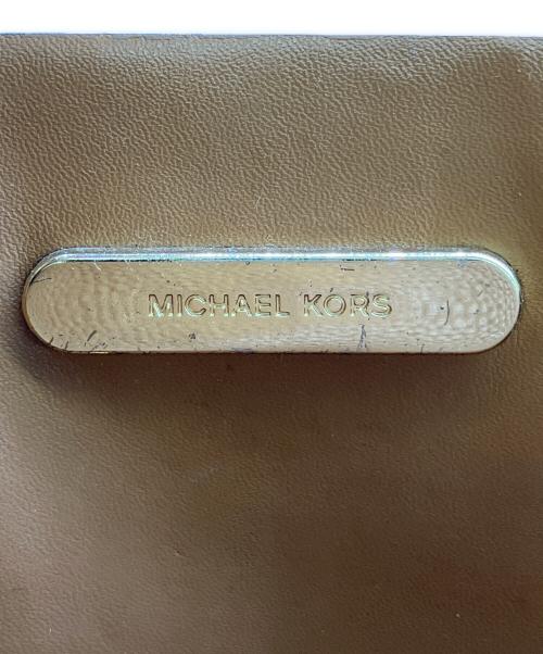 MICHAEL KORS（マイケル・コース）MICHAEL KORS (マイケル・コース) マーサー ベルティッド スモール サッチェル ブラウンの古着・服飾アイテム