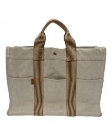 HERMES（エルメス）の古着「ハンドバッグ」｜アイボリー