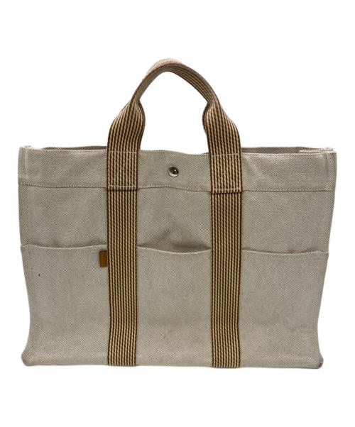 HERMES（エルメス）HERMES (エルメス) ハンドバッグ アイボリー サイズ:表記無しの古着・服飾アイテム