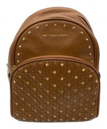 MICHAEL KORS（マイケル・コース）の古着「スタッズ付リュック」｜ブラウン