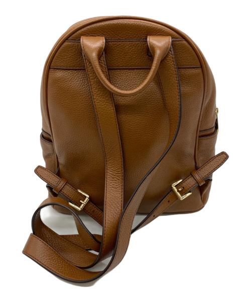 MICHAEL KORS（マイケル・コース）MICHAEL KORS (マイケル・コース) スタッズ付リュック ブラウン サイズ:表記無しの古着・服飾アイテム