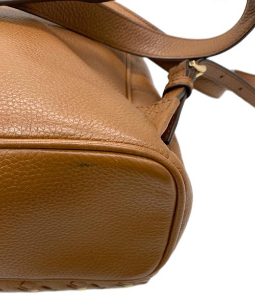 MICHAEL KORS（マイケル・コース）MICHAEL KORS (マイケル・コース) スタッズ付リュック ブラウン サイズ:表記無しの古着・服飾アイテム