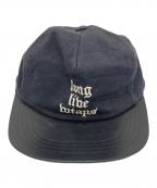 WTAPSダブルタップス）の古着「キャップ」｜ネイビー×ブラック