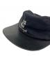 中古・古着 WTAPS (ダブルタップス) キャップ ネイビー×ブラック：7000円