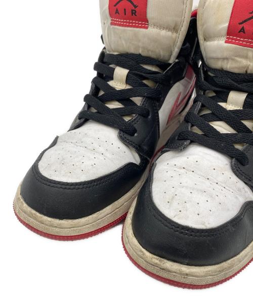 NIKE（ナイキ）NIKE (ナイキ) ハイカットスニーカー ブラック×ホワイト サイズ:24.5cmの古着・服飾アイテム