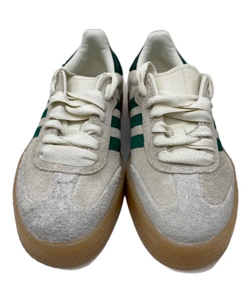adidas（アディダス）adidas (アディダス) Sambae W アイボリー×グリーン サイズ:23cmの古着・服飾アイテム