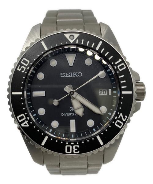SEIKO（セイコー）SEIKO (セイコー) 腕時計 ブラックの古着・服飾アイテム
