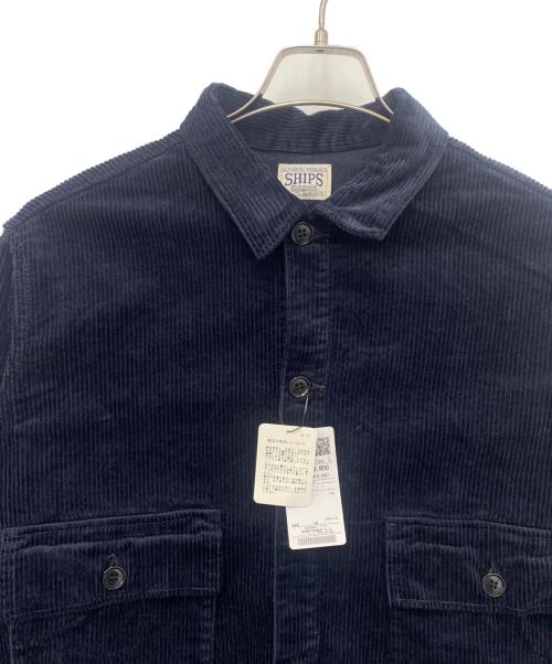 SHIPS（シップス）SHIPS (シップス) コーデュロイジャケット ネイビー サイズ:S 未使用品の古着・服飾アイテム