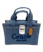 COACHコーチ）の古着「2WAYバッグ」｜スカイブルー