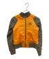 DIESEL（ディーゼル）の古着「リバーシブルボンバージャケット」｜カーキ×オレンジ