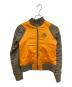 DIESEL（ディーゼル）の古着「リバーシブルボンバージャケット」｜カーキ×オレンジ