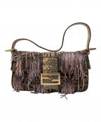 FENDIフェンディ）の古着「ショルダーバッグ」｜ブラウン