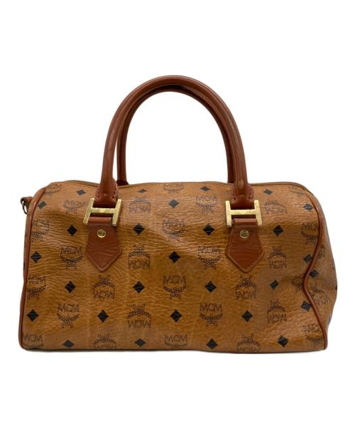 MCM（エムシーエム）MCM (エムシーエム) ボストンバッグ ブラウンの古着・服飾アイテム
