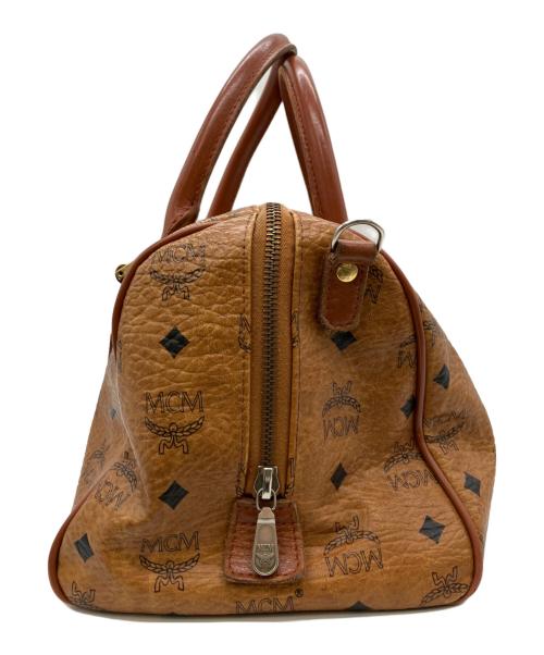 MCM（エムシーエム）MCM (エムシーエム) ボストンバッグ ブラウンの古着・服飾アイテム