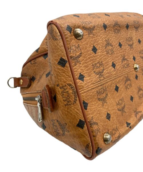 MCM（エムシーエム）MCM (エムシーエム) ボストンバッグ ブラウンの古着・服飾アイテム