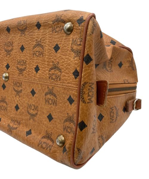MCM（エムシーエム）MCM (エムシーエム) ボストンバッグ ブラウンの古着・服飾アイテム