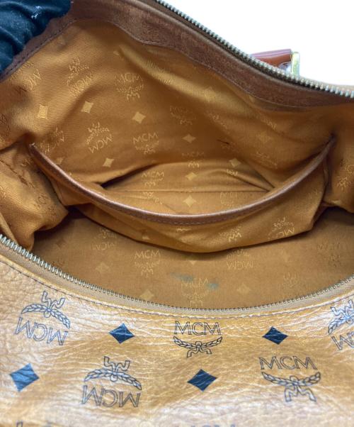 MCM（エムシーエム）MCM (エムシーエム) ボストンバッグ ブラウンの古着・服飾アイテム