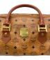 中古・古着 MCM (エムシーエム) ボストンバッグ ブラウン：11000円