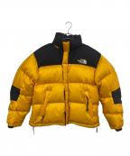 THE NORTH FACEザ ノース フェイス）の古着「ダウンジャケット」｜イエロー×ブラック