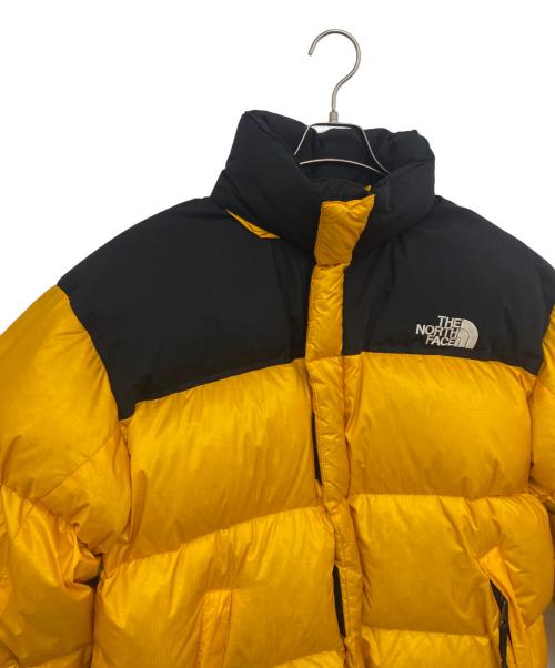 THE NORTH FACE（ザ ノース フェイス）THE NORTH FACE (ザ ノース フェイス) ダウンジャケット イエロー×ブラック サイズ:XLの古着・服飾アイテム
