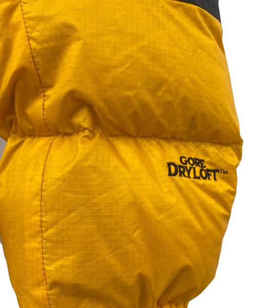THE NORTH FACE（ザ ノース フェイス）THE NORTH FACE (ザ ノース フェイス) ダウンジャケット イエロー×ブラック サイズ:XLの古着・服飾アイテム