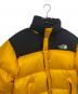 THE NORTH FACE (ザ ノース フェイス) ダウンジャケット イエロー×ブラック サイズ:XL：11000円
