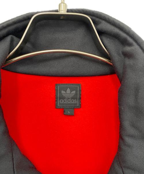 adidas Originals（アディダスオリジナル）adidas Originals (アディダスオリジナル) トラックジャケット ブラック×レッド サイズ:Ｌの古着・服飾アイテム