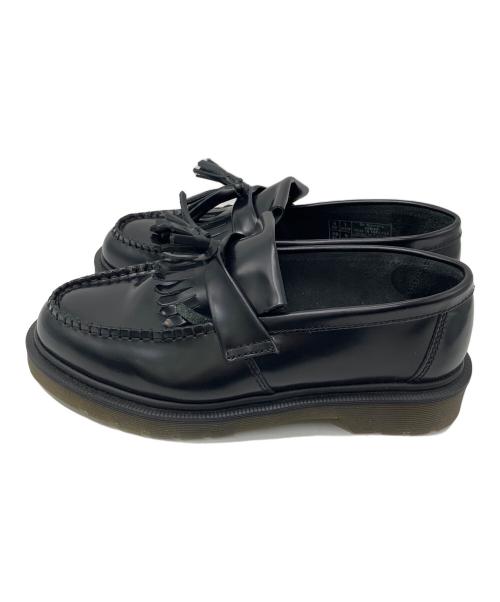 Dr.Martens（ドクターマーチン）Dr.Martens (ドクターマーチン) ADRIAN TASSEL LOAFER ブラック サイズ:25cmの古着・服飾アイテム