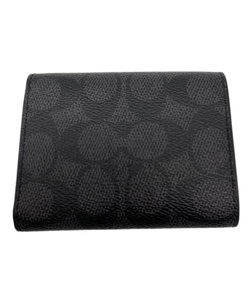 COACH（コーチ）COACH (コーチ) コンパクトウォレット ブラック サイズ:表記無しの古着・服飾アイテム