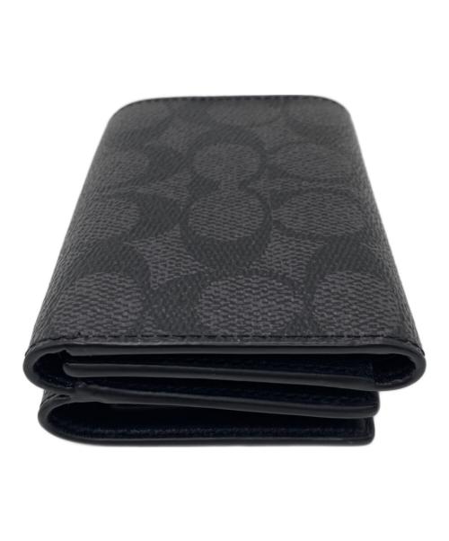 COACH（コーチ）COACH (コーチ) コンパクトウォレット ブラック サイズ:表記無しの古着・服飾アイテム