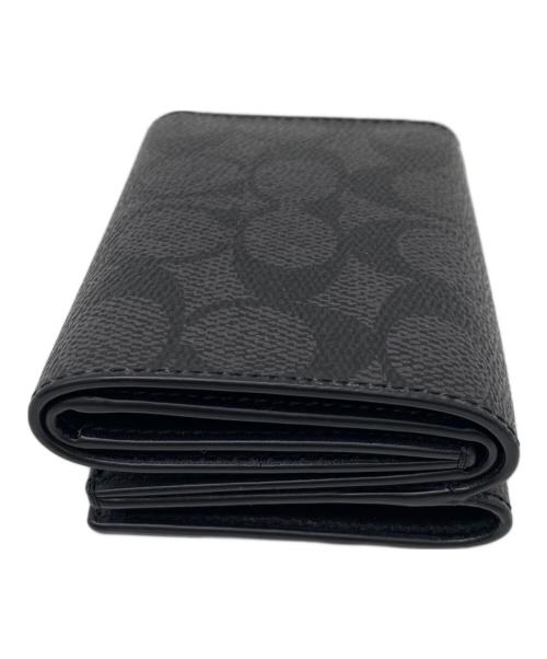 COACH（コーチ）COACH (コーチ) コンパクトウォレット ブラック サイズ:表記無しの古着・服飾アイテム