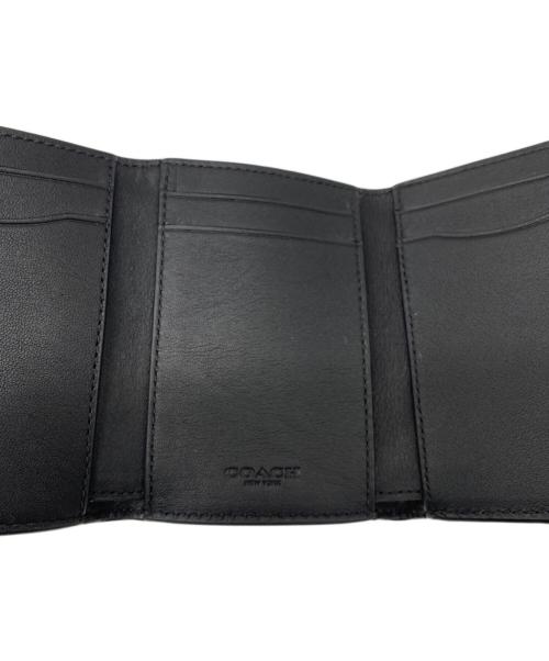 COACH（コーチ）COACH (コーチ) コンパクトウォレット ブラック サイズ:表記無しの古着・服飾アイテム