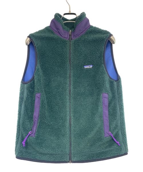 Patagonia（パタゴニア）Patagonia (パタゴニア) フリースベスト グリーン サイズ:SIZE Mの古着・服飾アイテム