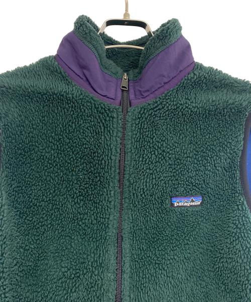 Patagonia（パタゴニア）Patagonia (パタゴニア) フリースベスト グリーン サイズ:SIZE Mの古着・服飾アイテム