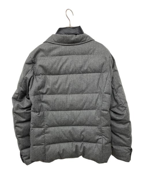 HETREGO（エトレゴ）HETREGO (エトレゴ) ダウンジャケット グレー サイズ:46の古着・服飾アイテム