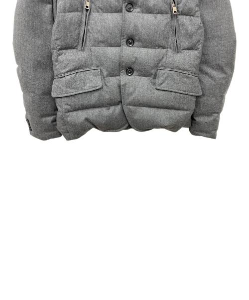 HETREGO（エトレゴ）HETREGO (エトレゴ) ダウンジャケット グレー サイズ:46の古着・服飾アイテム