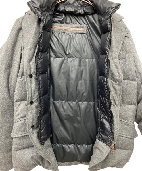 HETREGO（エトレゴ）HETREGO (エトレゴ) ダウンジャケット グレー サイズ:46の古着・服飾アイテム