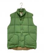 SIERRA DESIGNSシエラデザインズ）の古着「ダウンベスト」｜グリーン