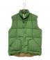 SIERRA DESIGNS（シエラデザインズ）の古着「ダウンベスト」｜グリーン