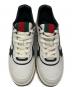 GUCCI (グッチ) ローカットスニーカー ホワイト×ブラック サイズ:10 1/2：47000円