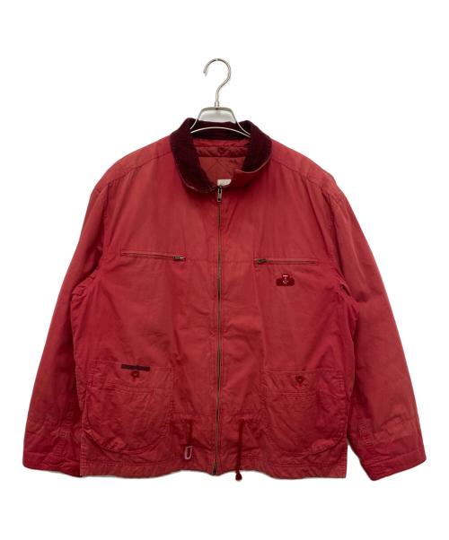 PAPAS（パパス）PAPAS (パパス) ハリントンジャケット レッド サイズ:Ｍの古着・服飾アイテム