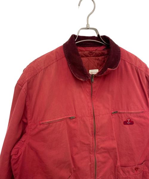 PAPAS（パパス）PAPAS (パパス) ハリントンジャケット レッド サイズ:Ｍの古着・服飾アイテム