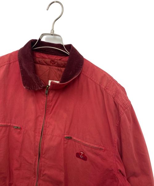 PAPAS（パパス）PAPAS (パパス) ハリントンジャケット レッド サイズ:Ｍの古着・服飾アイテム