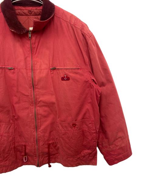 PAPAS（パパス）PAPAS (パパス) ハリントンジャケット レッド サイズ:Ｍの古着・服飾アイテム
