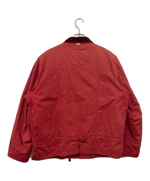 PAPAS（パパス）PAPAS (パパス) ハリントンジャケット レッド サイズ:Ｍの古着・服飾アイテム