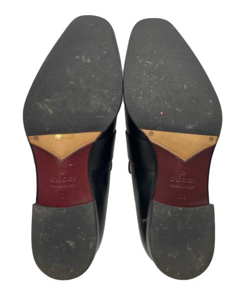 GUCCI（グッチ）GUCCI (グッチ) ローファー ブラック サイズ:6 1/2の古着・服飾アイテム